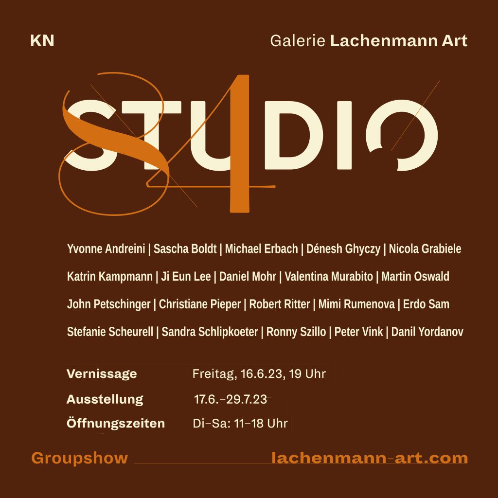 Sascha Boldt - Studio 84, Galerie Lachenmann, Konstanz