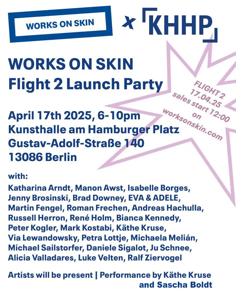 Sascha Boldt Worksonskin Kunsthalle am Hamburger Platz