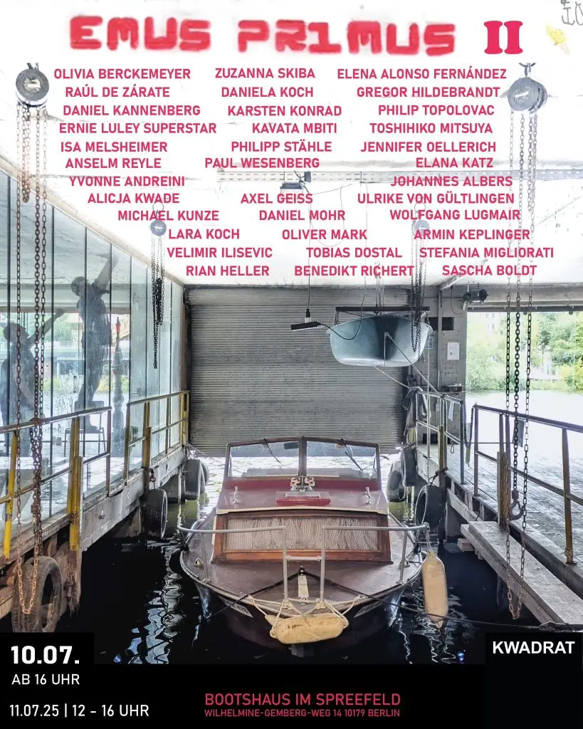 Emus Primus 2, Kwadrat, Martin Kwade, Sascha Boldt